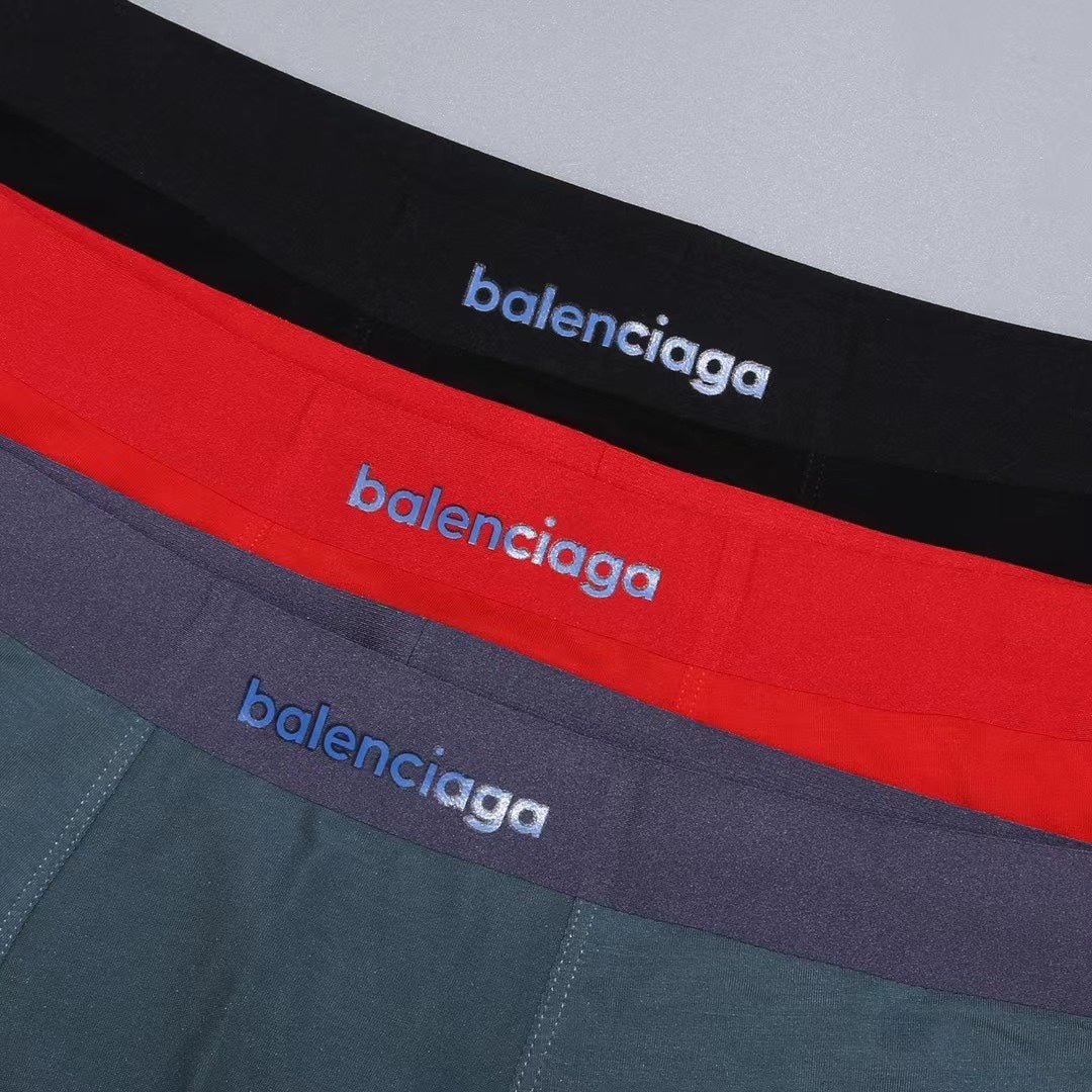 Balenciaga Modal Men's Boxer Briefs - 3-Piece Box