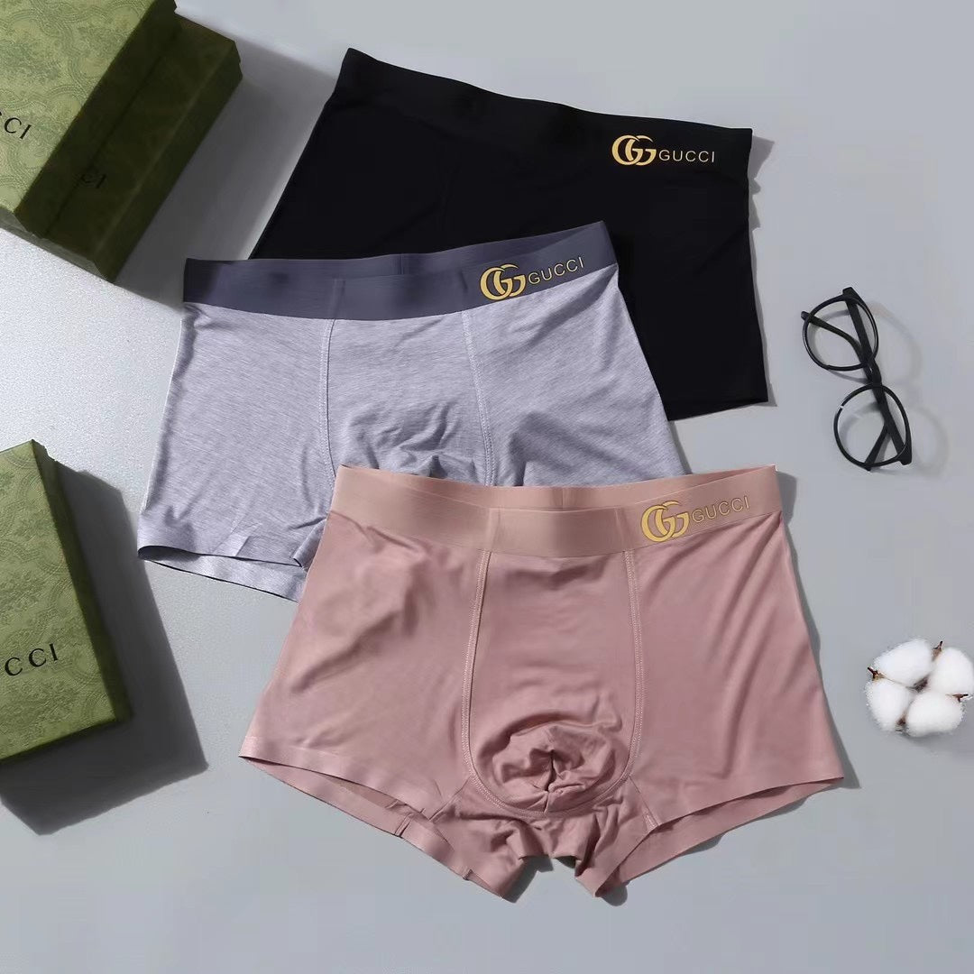 Gucci Modal Men's Boxer Briefs - 3-Piece Box