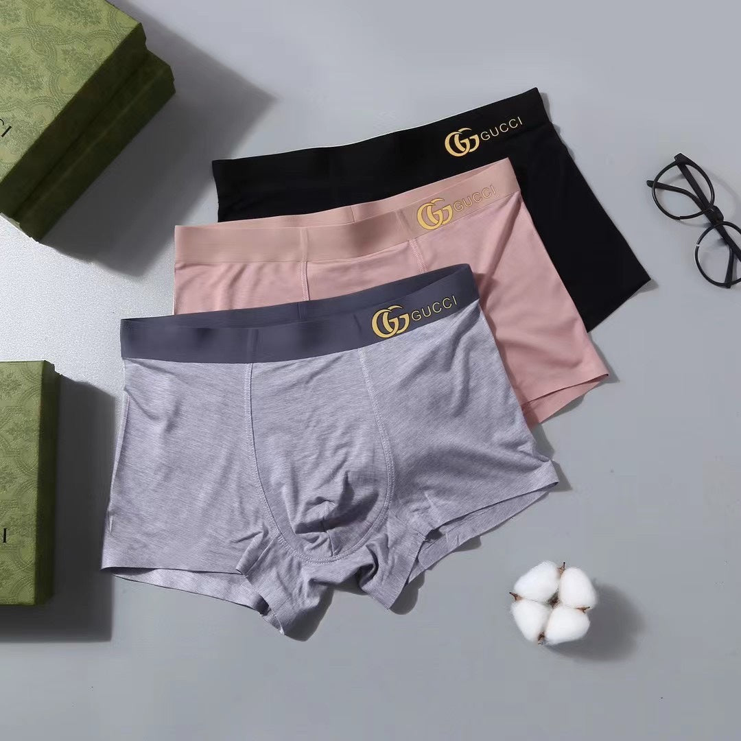 Gucci Modal Men's Boxer Briefs - 3-Piece Box