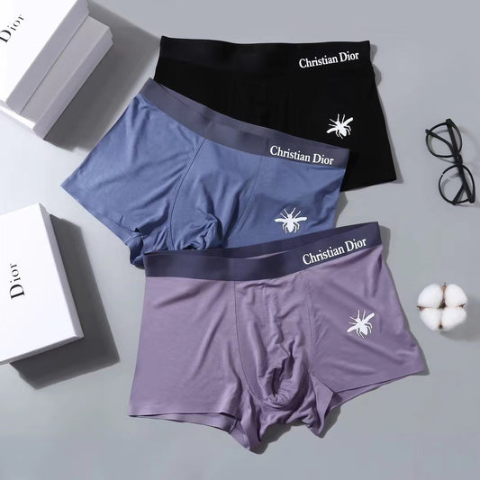 Dior Modal Men's Boxer Briefs - 3-Piece Box
