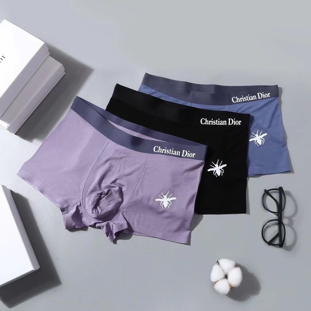 Dior Modal Men's Boxer Briefs - 3-Piece Box