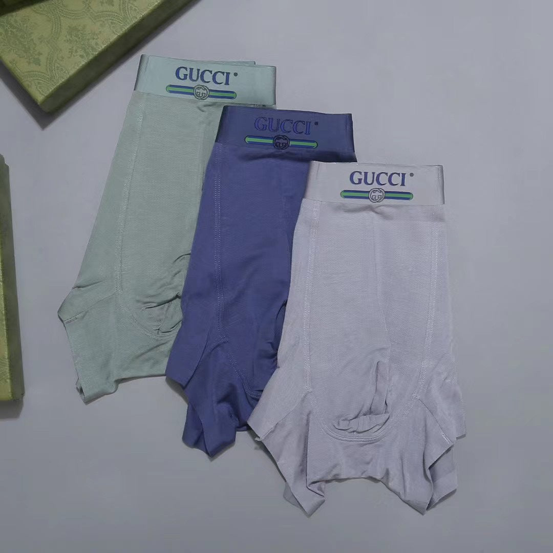 Gucci Modal Men's Boxer Briefs - 3-Piece Box