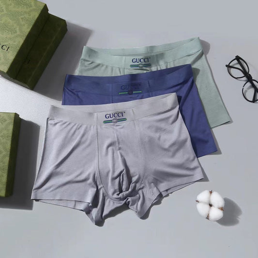 Gucci Modal Men's Boxer Briefs - 3-Piece Box