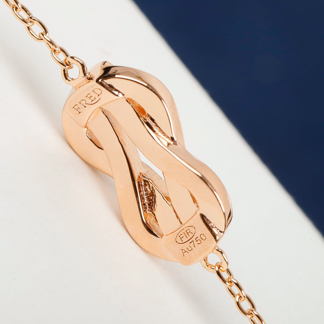 Martin Graham bracelet in polished metal-tone – close-up detail