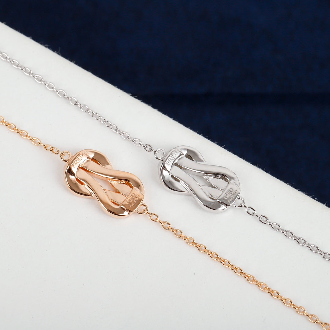 Martin Graham bracelet in polished metal-tone – detail view