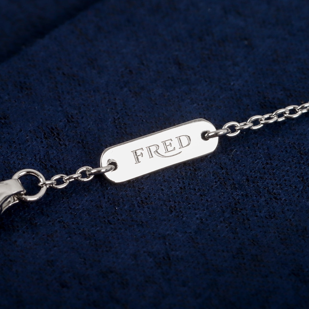 Martin Graham bracelet in polished metal-tone – styled product view