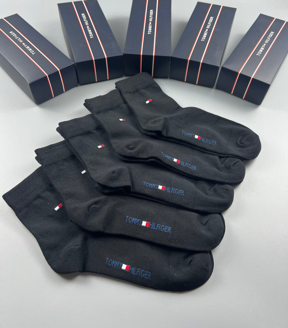 Tommy Hilfiger Cotton Crew Socks