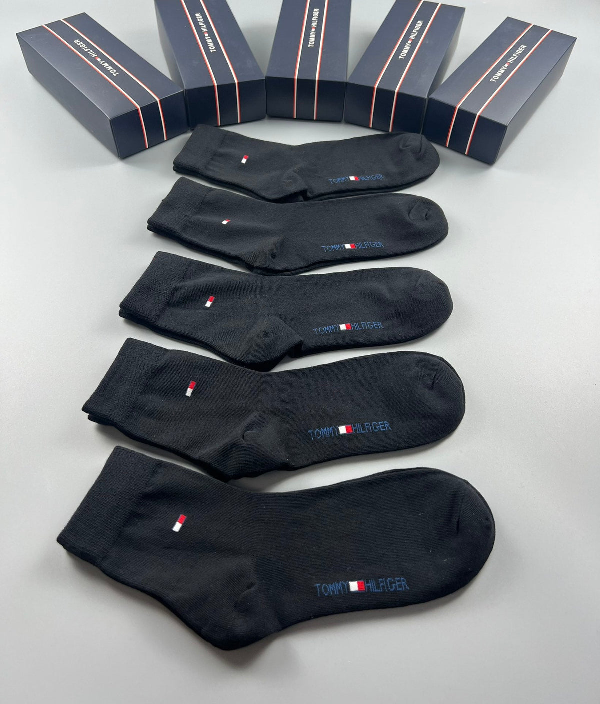 Tommy Hilfiger Cotton Crew Socks