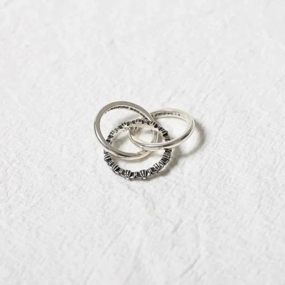 Martin Graham ring in polished metal-tone – main product view