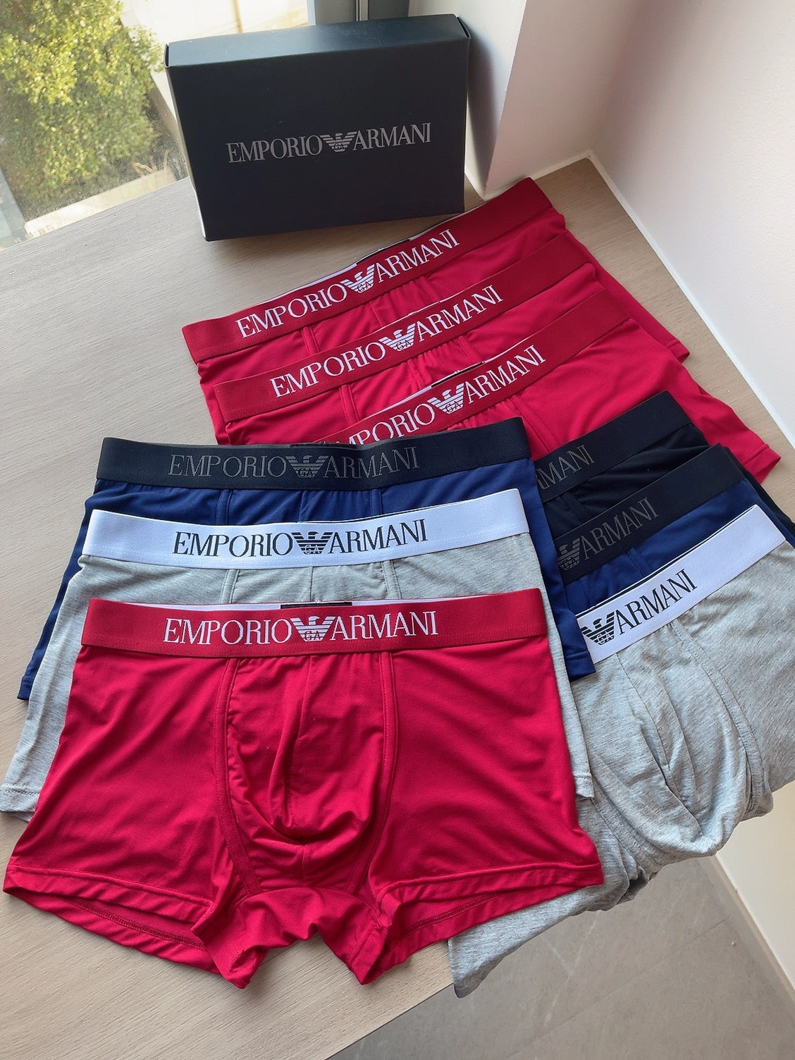 Hermes Men's Boxer Briefs - 3-Piece Box
