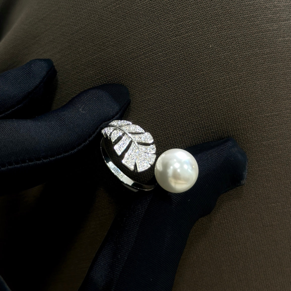 Martin Graham ring in polished metal-tone – front product view
