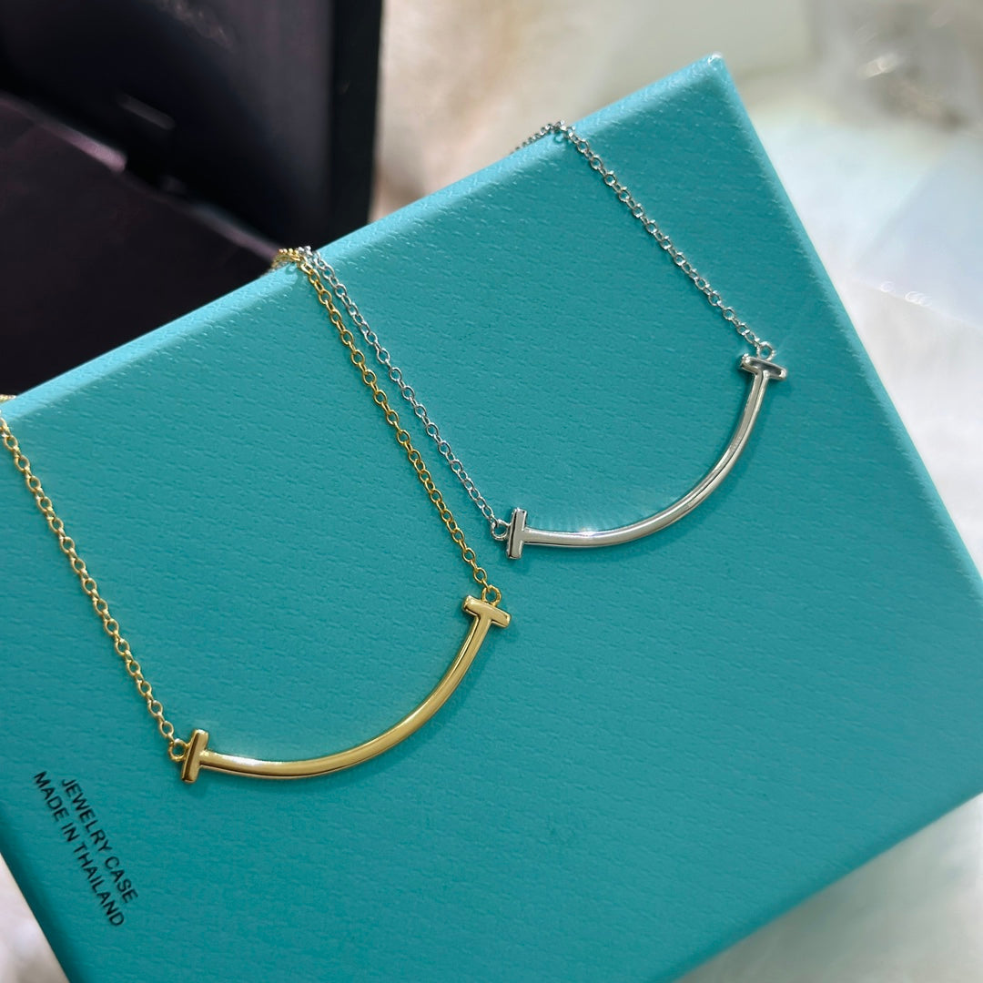 Martin Graham pendant necklace in polished metal-tone – main product view