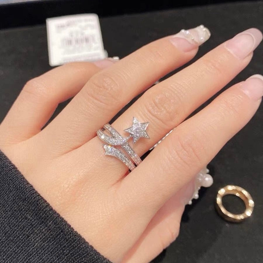 Martin Graham ring in polished metal-tone – front product view