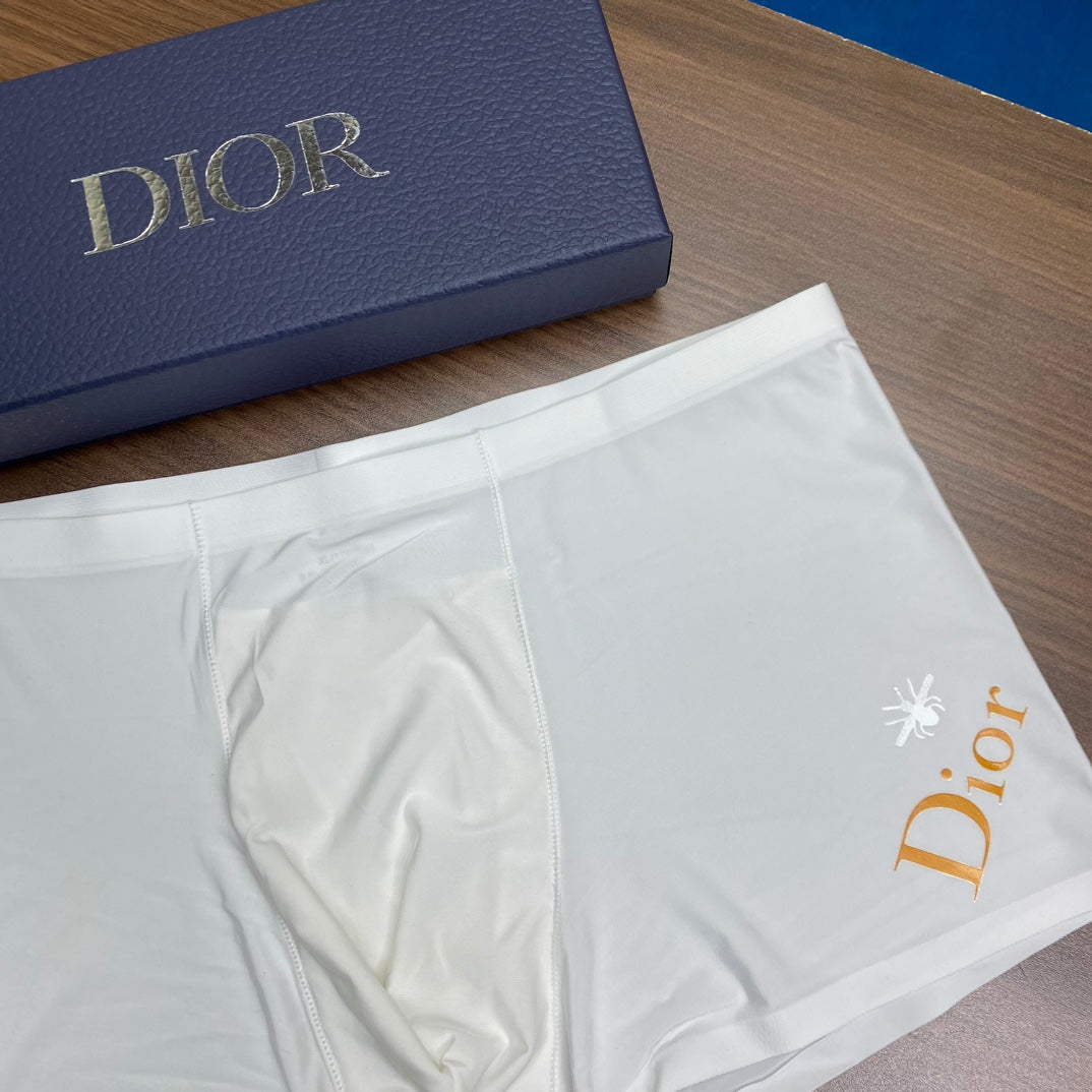 Dior Large Wordmarks Men's Boxer Briefs - 3-Piece Box