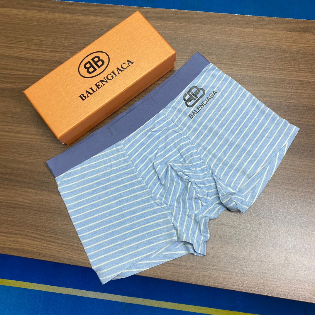Balenciaga Cotton Men's Boxer Briefs - 3-Piece Box