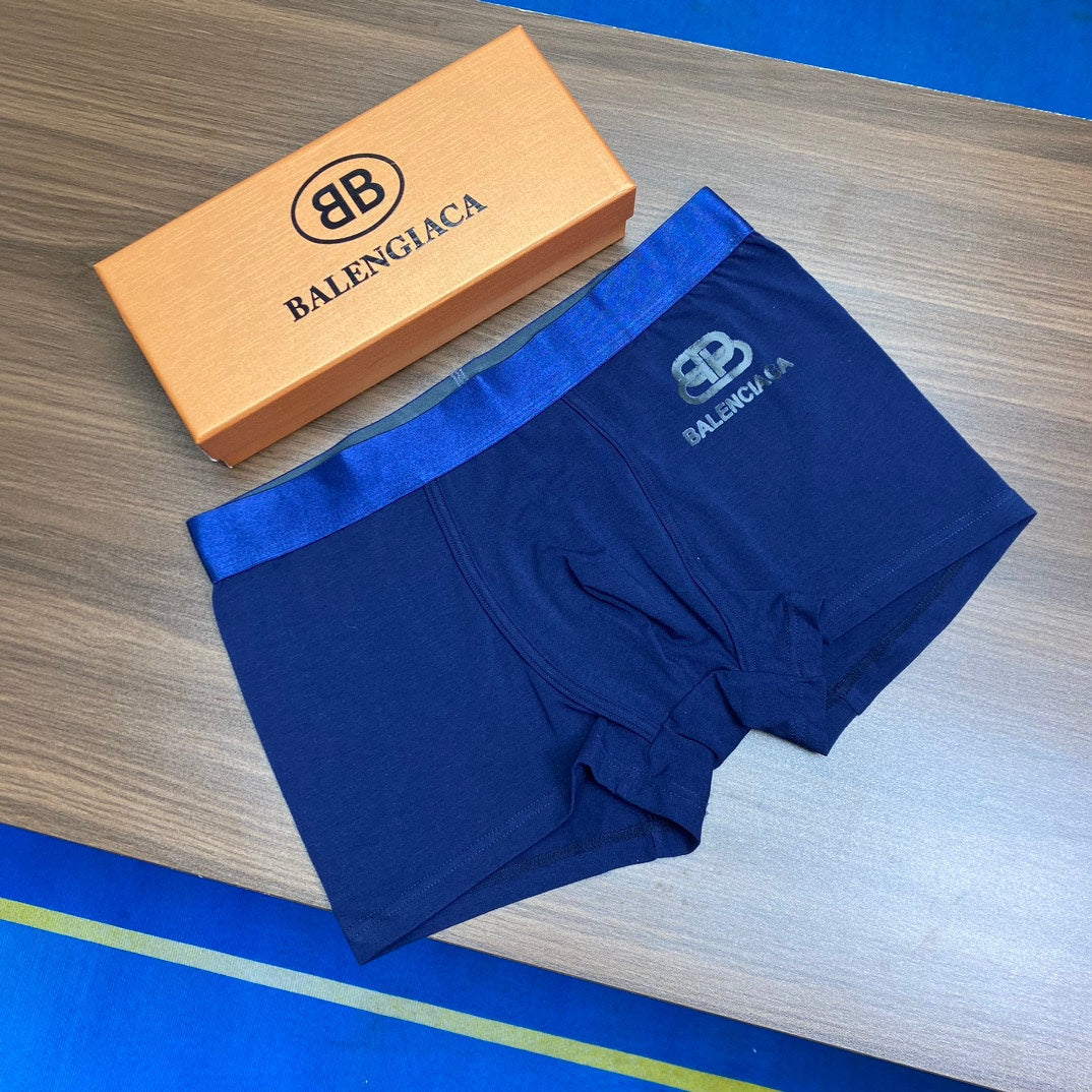 Balenciaga Cotton Men's Boxer Briefs - 3-Piece Box