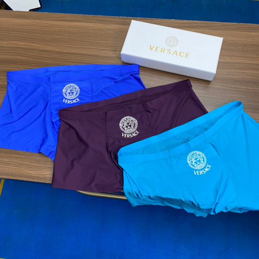 Versace Ice-Silk Men's Boxer Briefs - 3-Piece Box