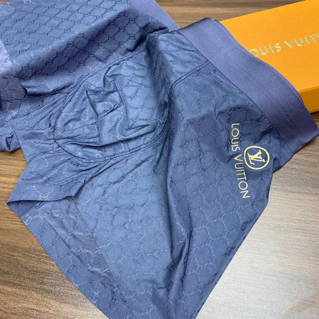 Louis Vuitton Textured Men's Trunk Underwear - 3-Piece Box