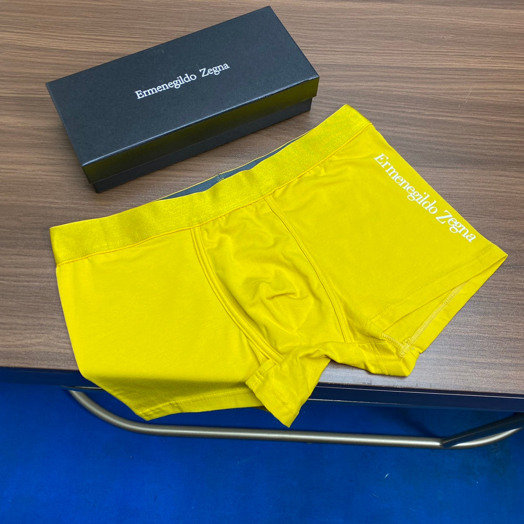 Zegna Cotton Men's Boxer Briefs - 3-Piece Box