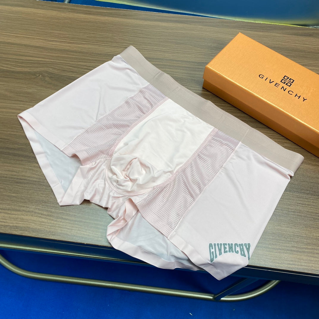 Givenchy Contrast Wordmarks Men's Boxer Briefs - 3-Piece Box