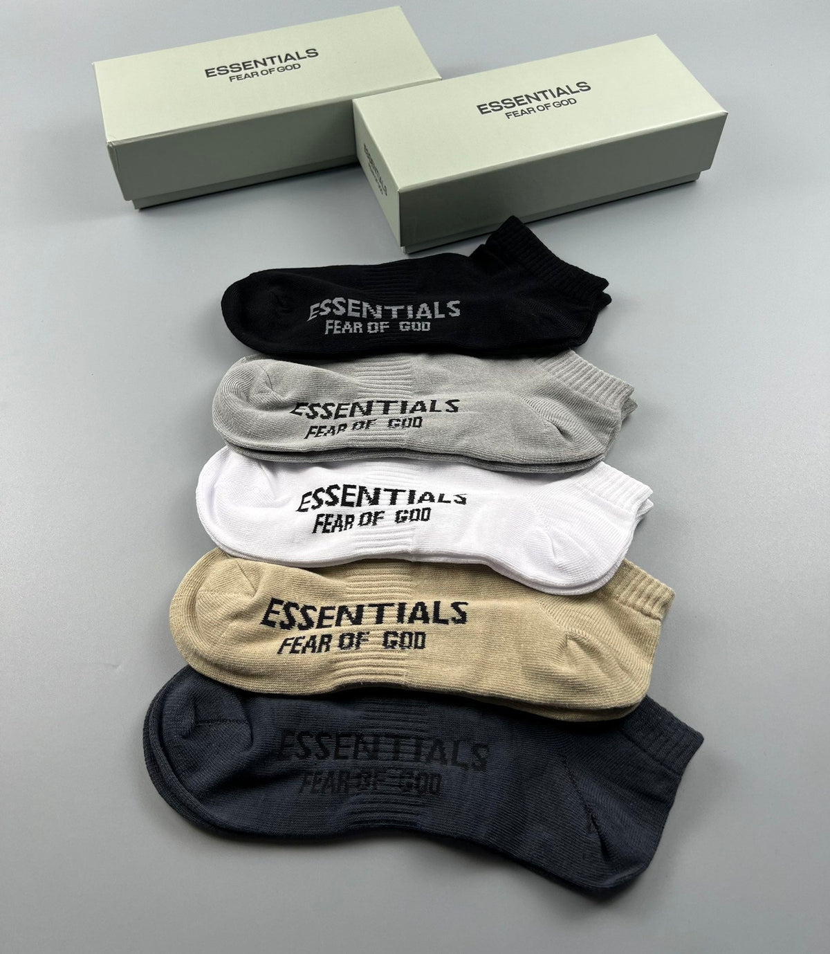 Cotton Crew Socks - 5-Pair Pack