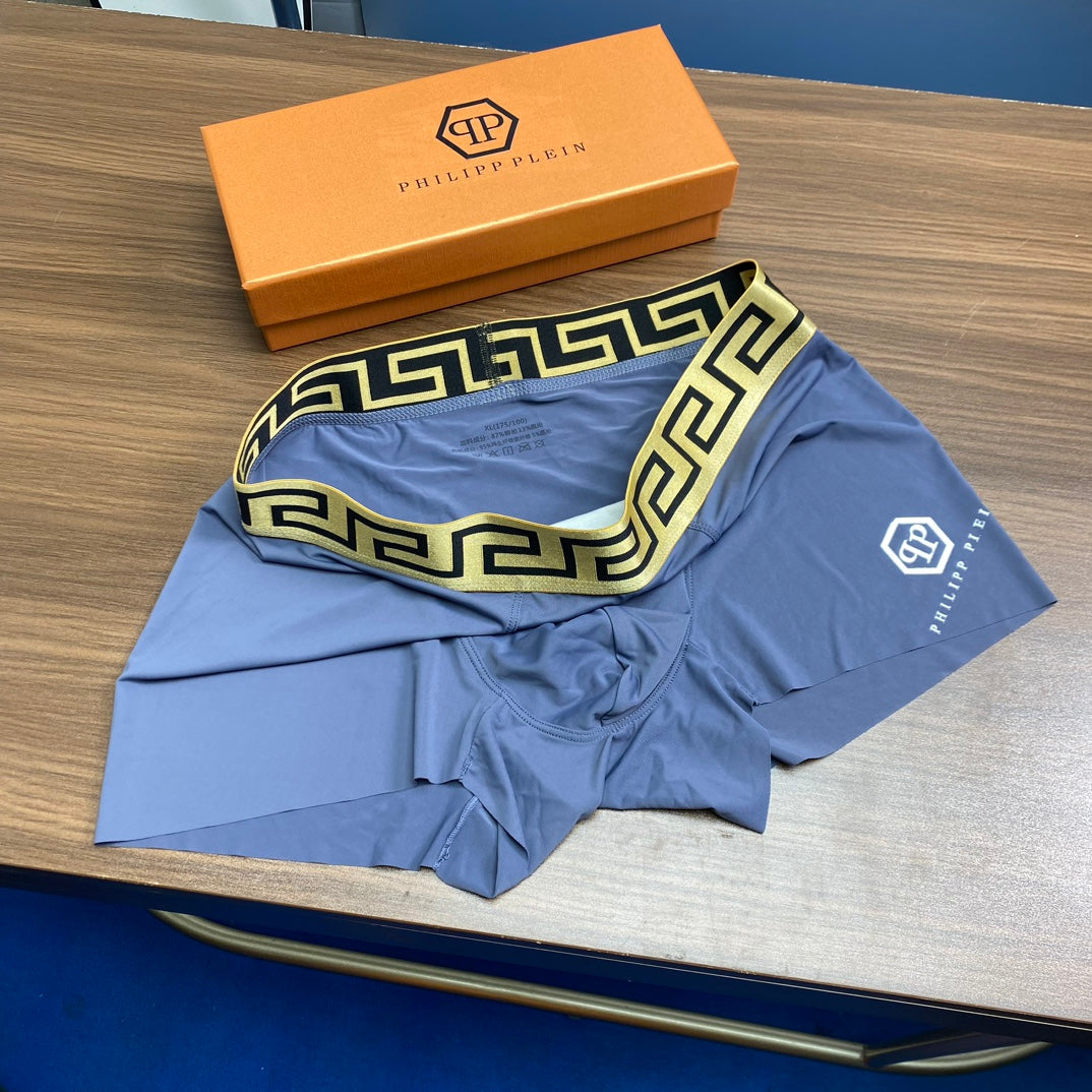 Ice-Silk Men's Boxer Briefs - 3-Piece Box