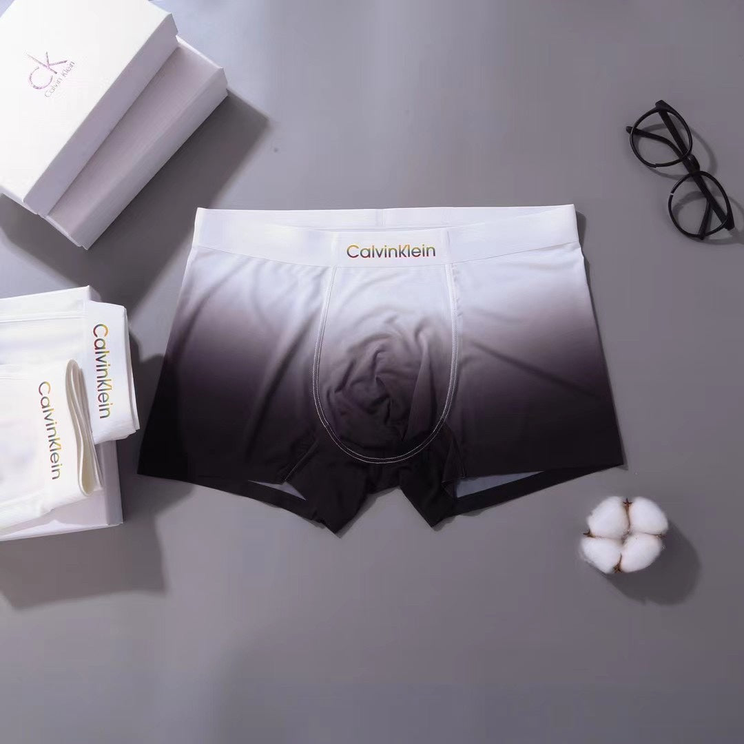 Calvin Klein Visible Colour, Waistband And Emblem Details Men's Boxer Briefs - 3-Piece Box