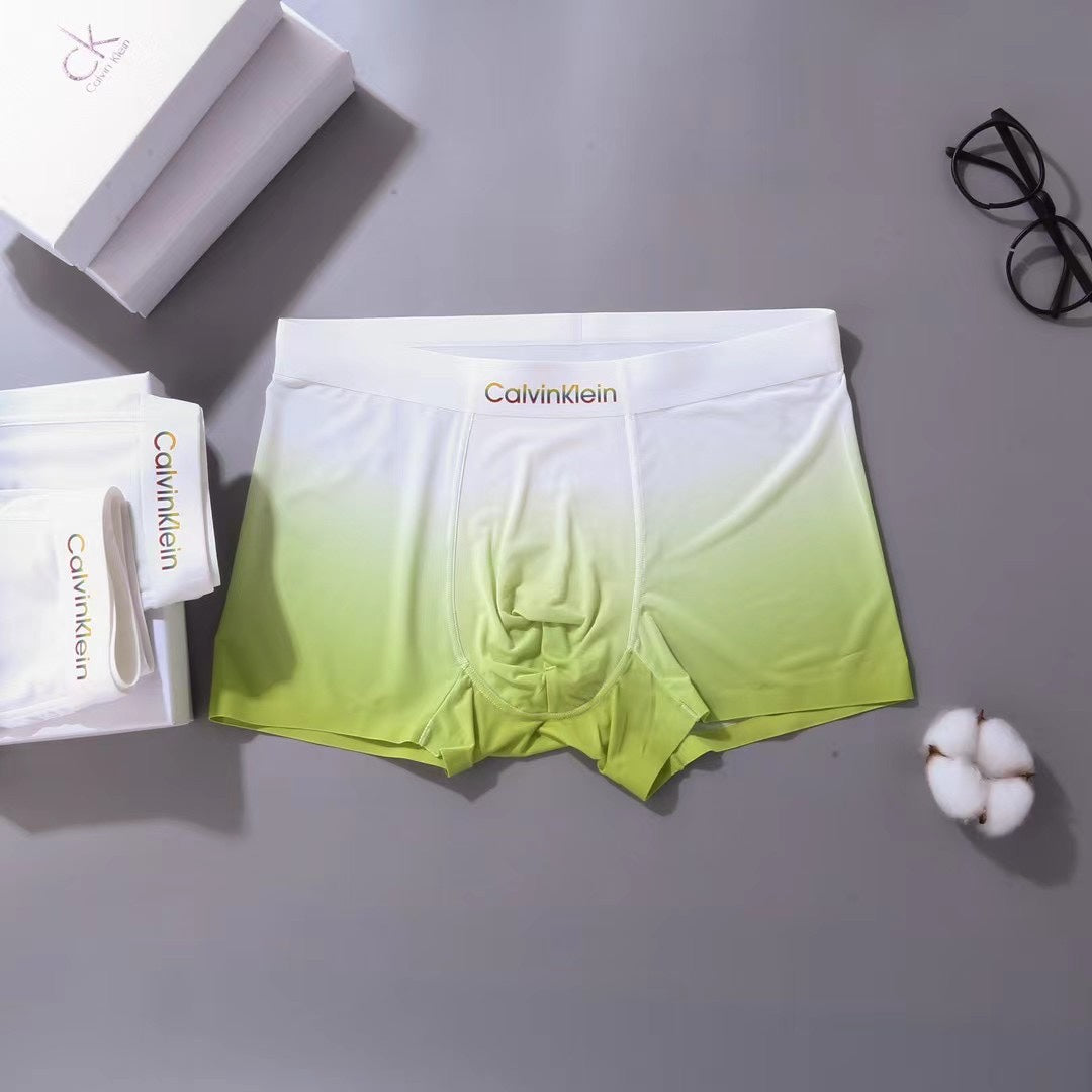 Calvin Klein Visible Colour, Waistband And Emblem Details Men's Boxer Briefs - 3-Piece Box