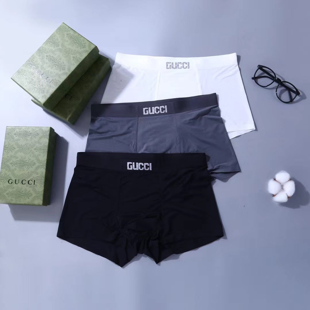 Gucci Men's Boxer Briefs - 3-Piece Box