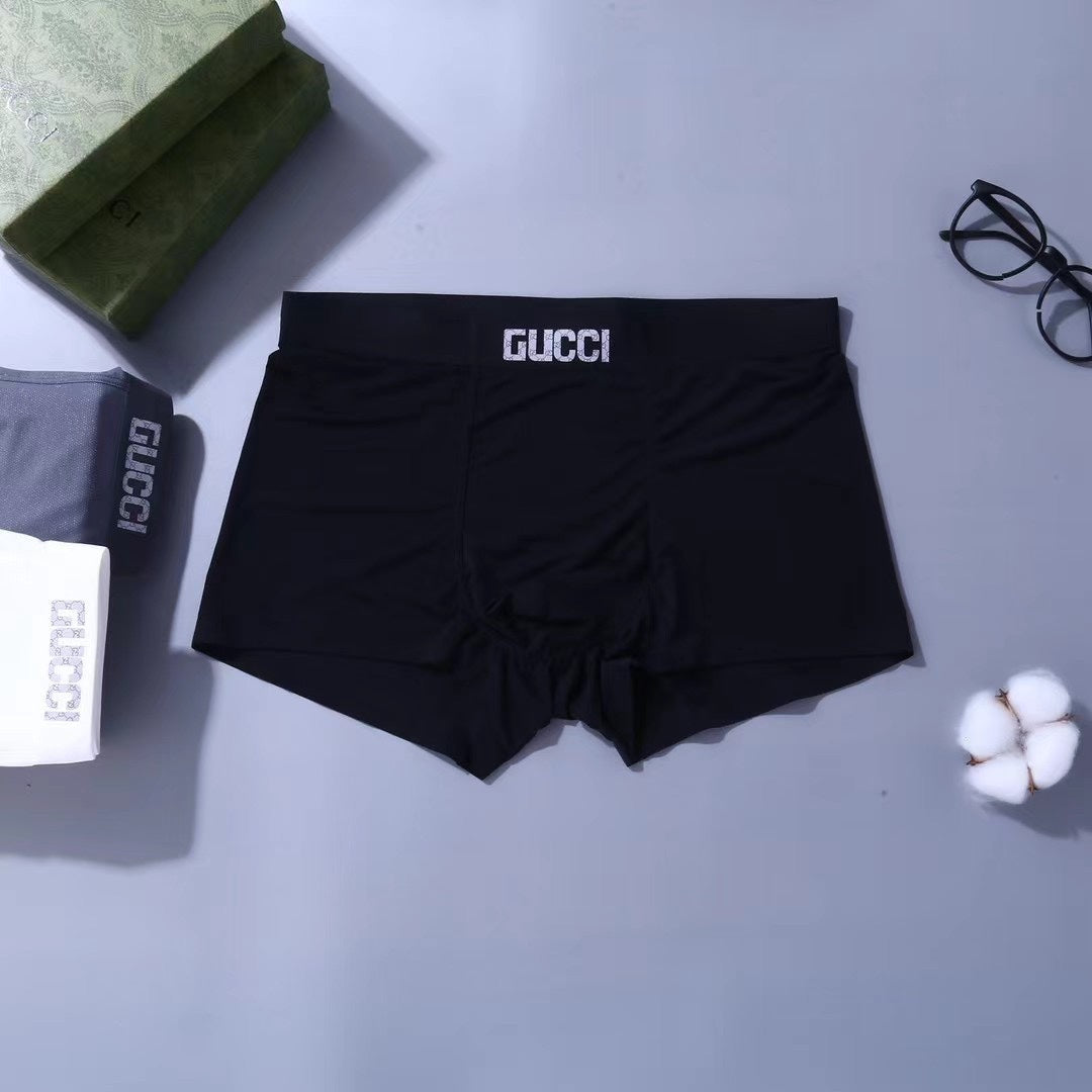 Gucci Tonal Logo Waistbands Men's Boxer Briefs - 3-Piece Box
