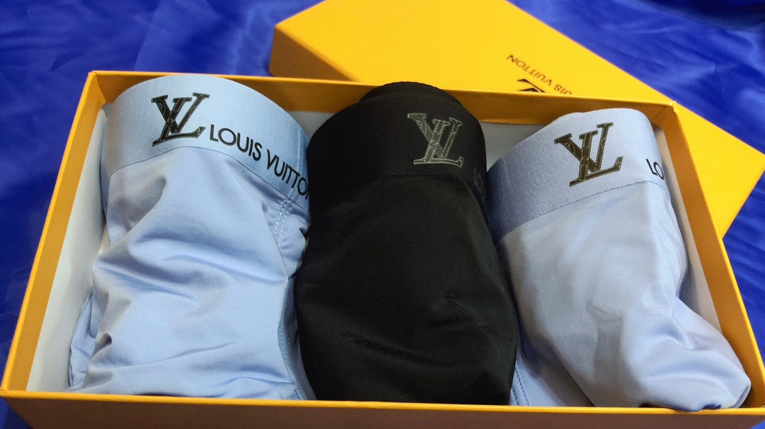 Louis Vuitton Milk-Silk Men's Boxer Briefs - 3-Piece Box