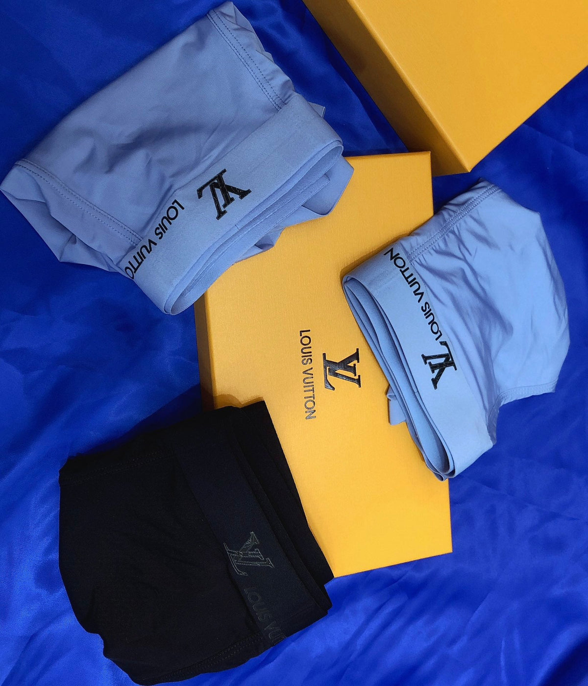 Louis Vuitton Milk-Silk Men's Boxer Briefs - 3-Piece Box