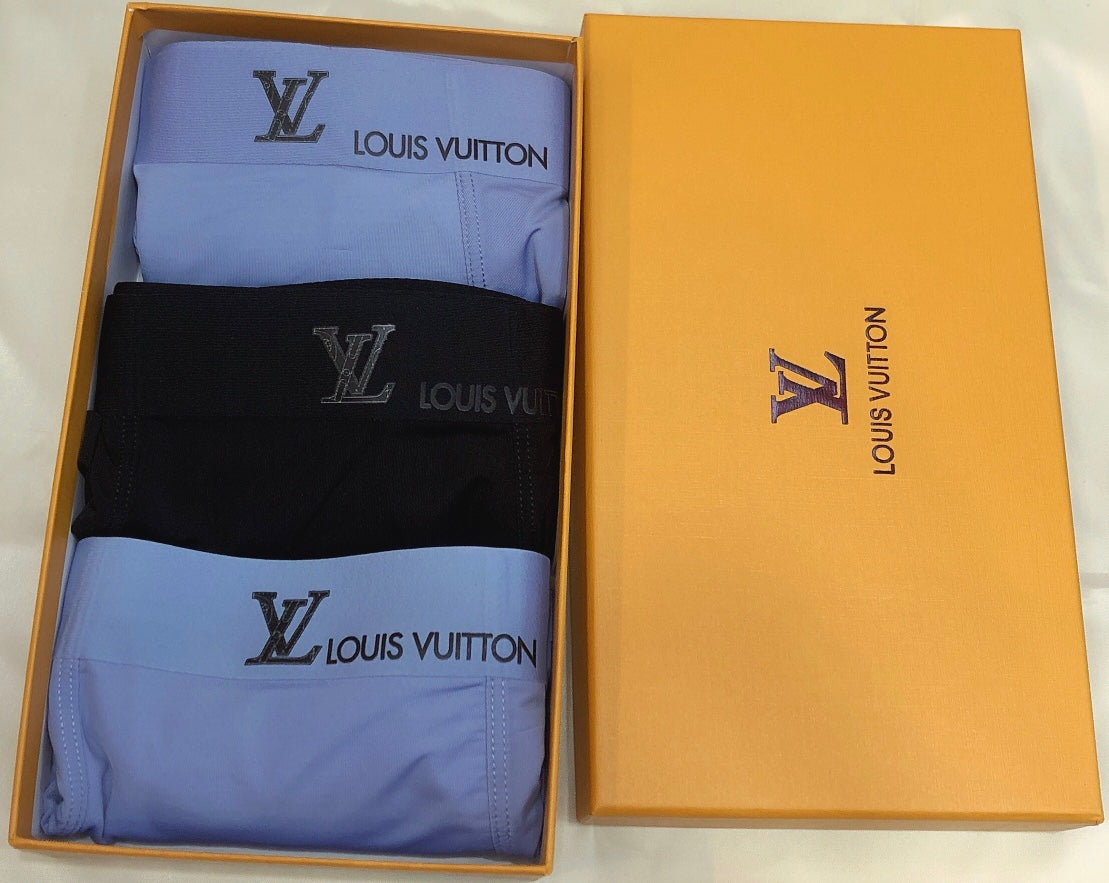 Louis Vuitton Milk-Silk Men's Boxer Briefs - 3-Piece Box