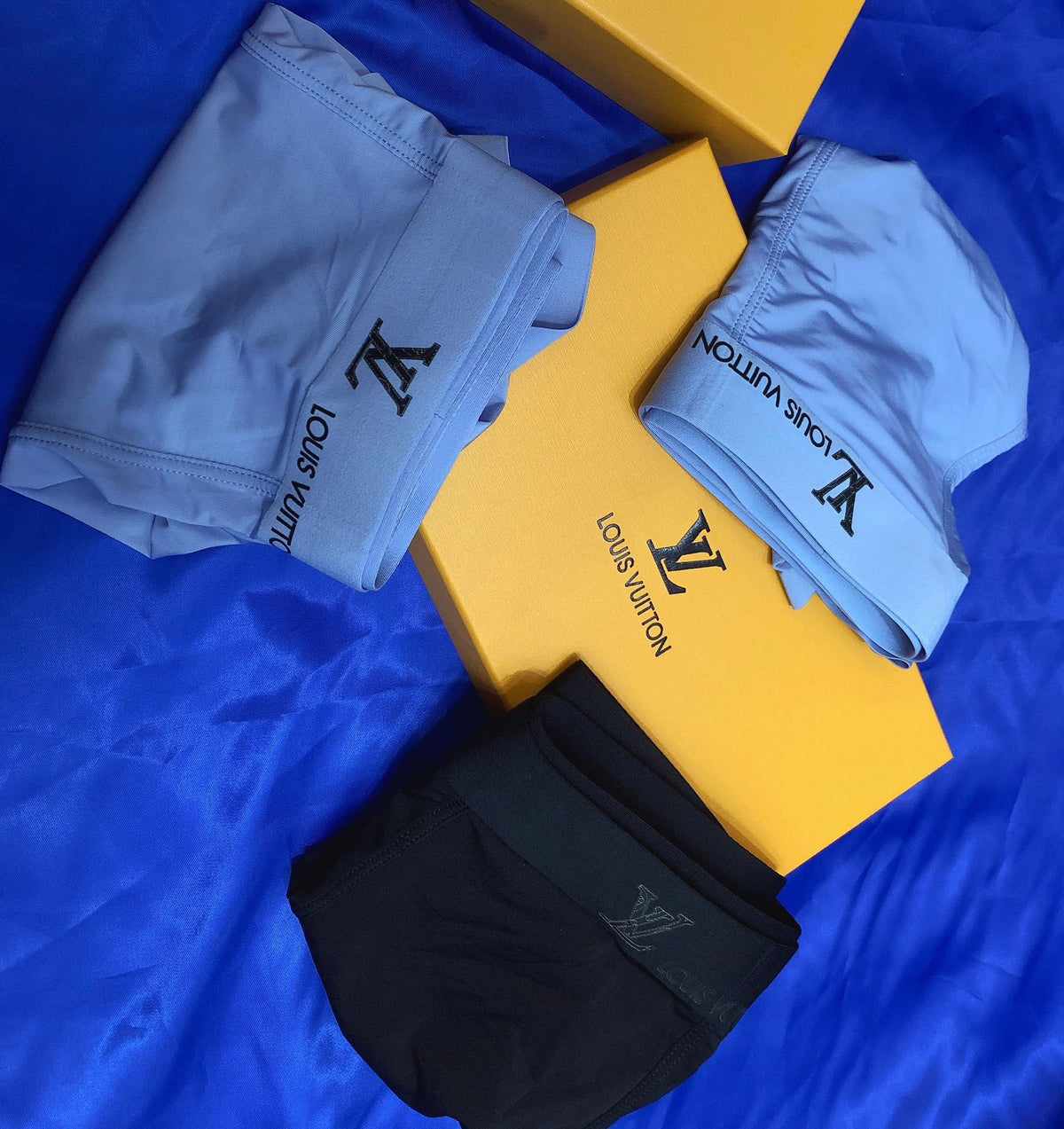 Louis Vuitton Milk-Silk Men's Boxer Briefs - 3-Piece Box