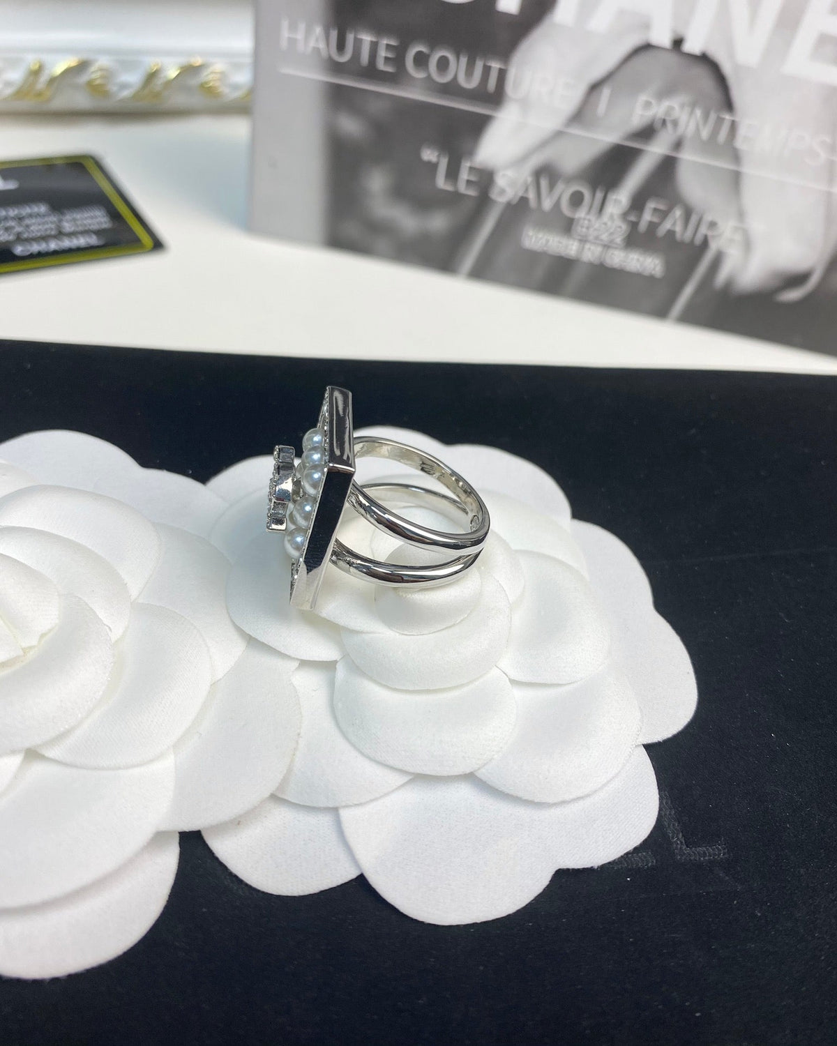 Martin Graham ring in polished metal-tone – main product view