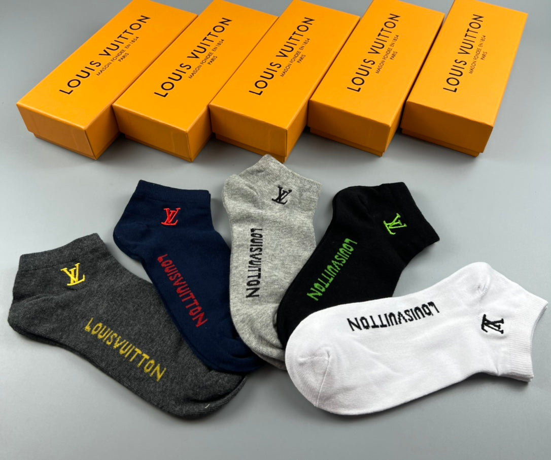 Unbranded No-Show Socks - 5-Pair Set