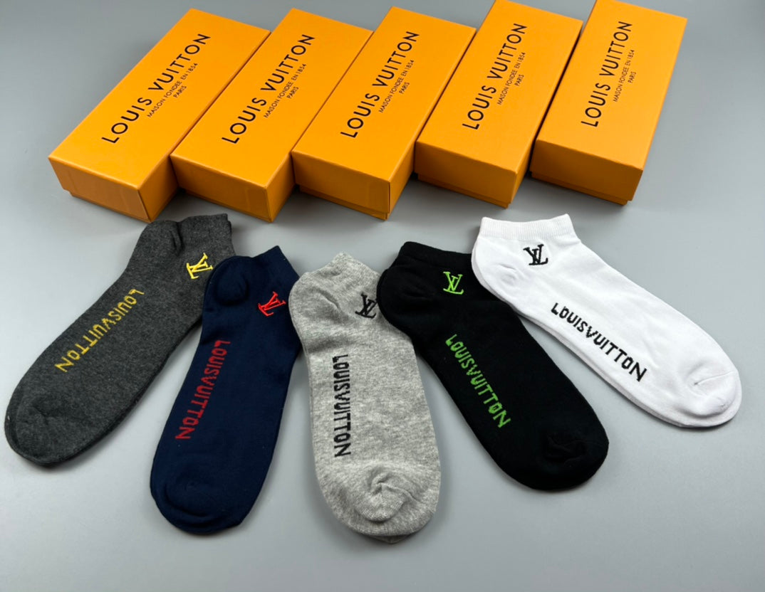 Unbranded No-Show Socks - 5-Pair Set