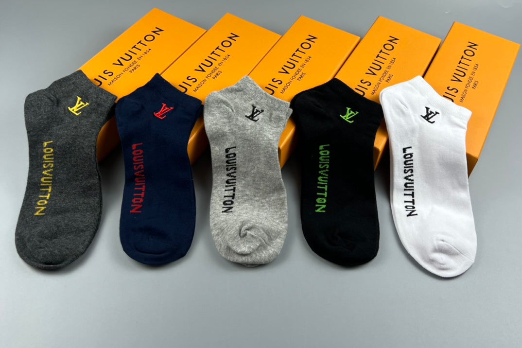 Unbranded No-Show Socks - 5-Pair Set