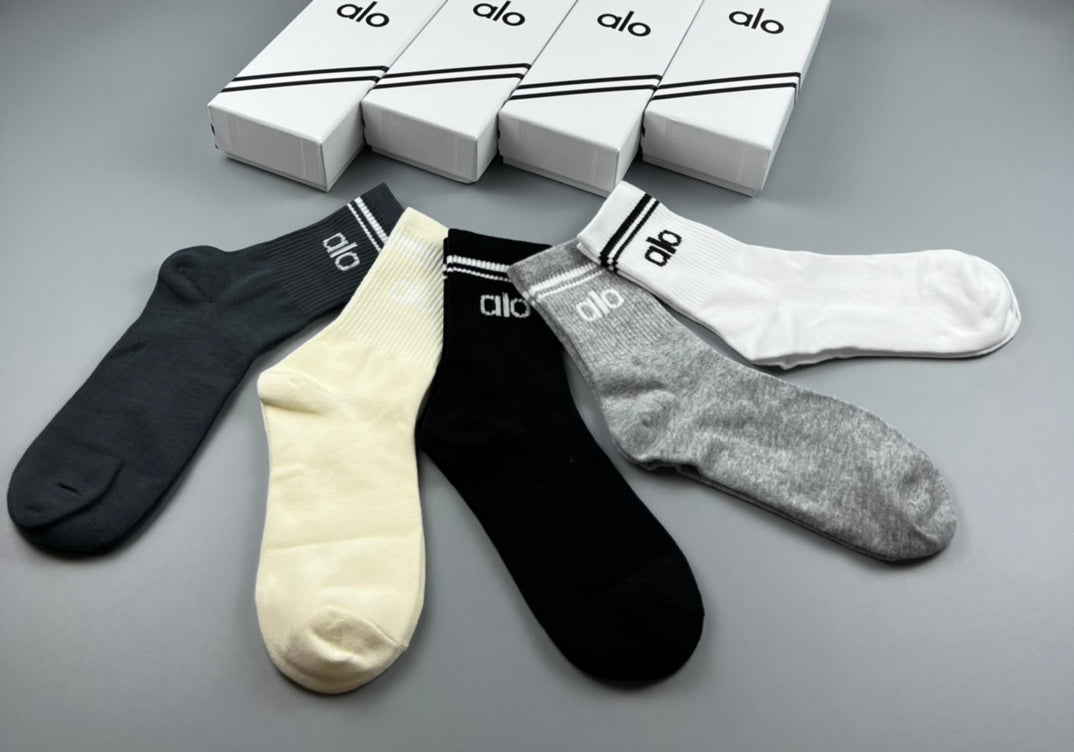Alo Cotton Short Socks