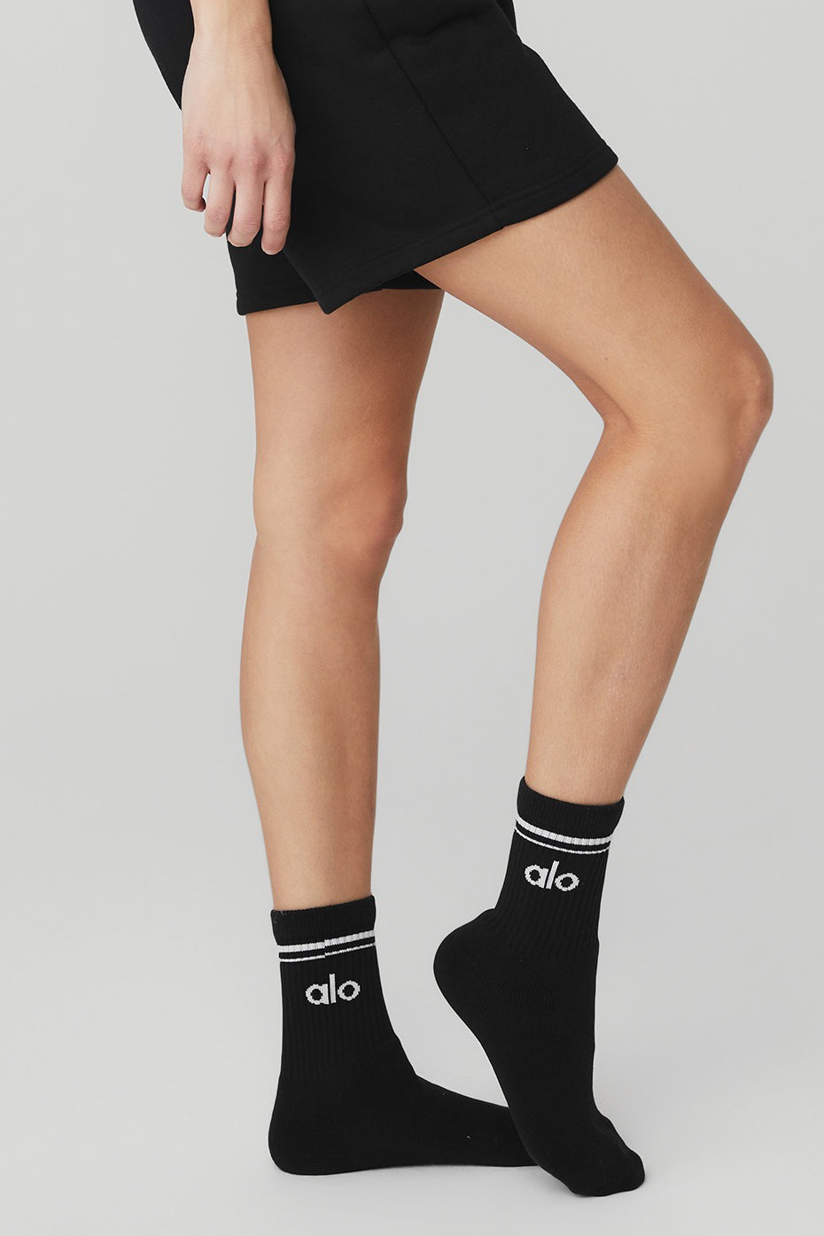 Unbranded Classic Neutral Crew Crew Socks 5-Pair Box Collection