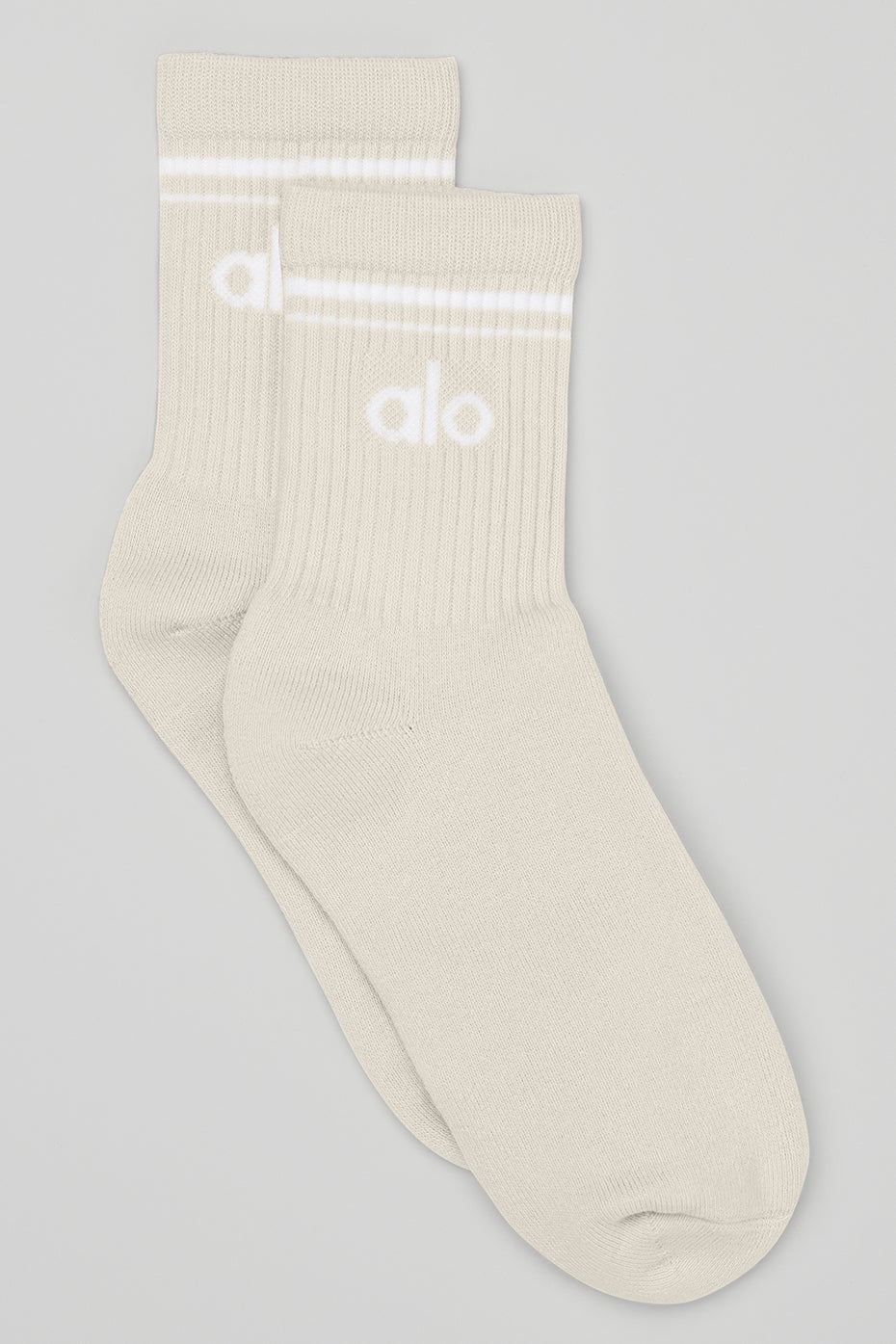 Unbranded Classic Neutral Crew Crew Socks 5-Pair Box Collection