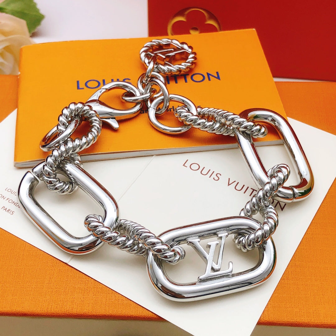 Martin Graham bracelet in polished metal-tone – main product view