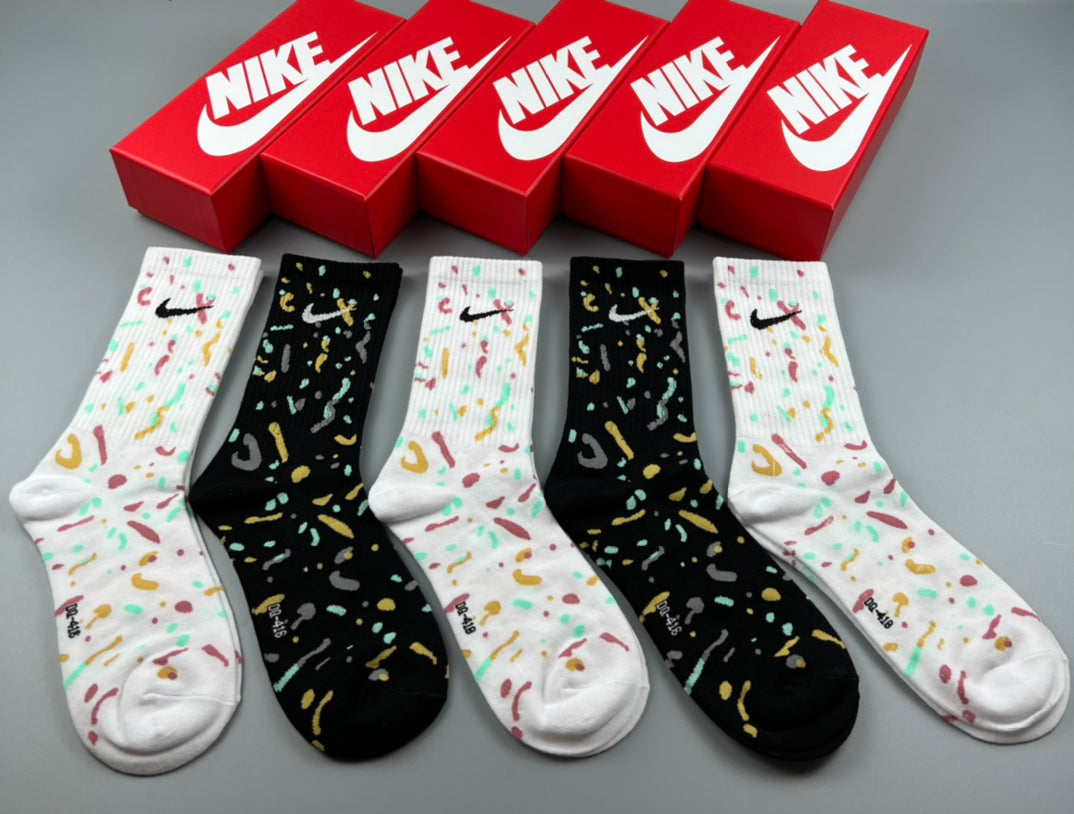 Nike Paint-Splash Crew Socks - Assorted Set