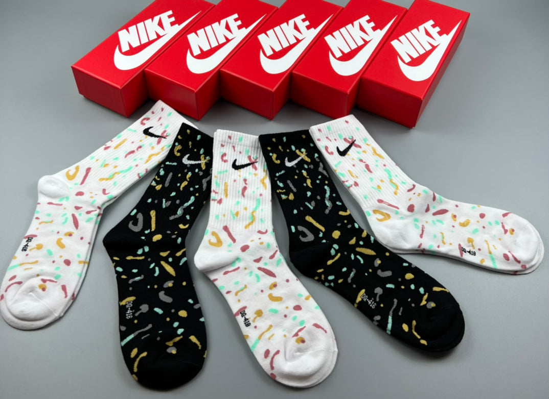 Nike Paint-Splash Crew Socks - Assorted Set