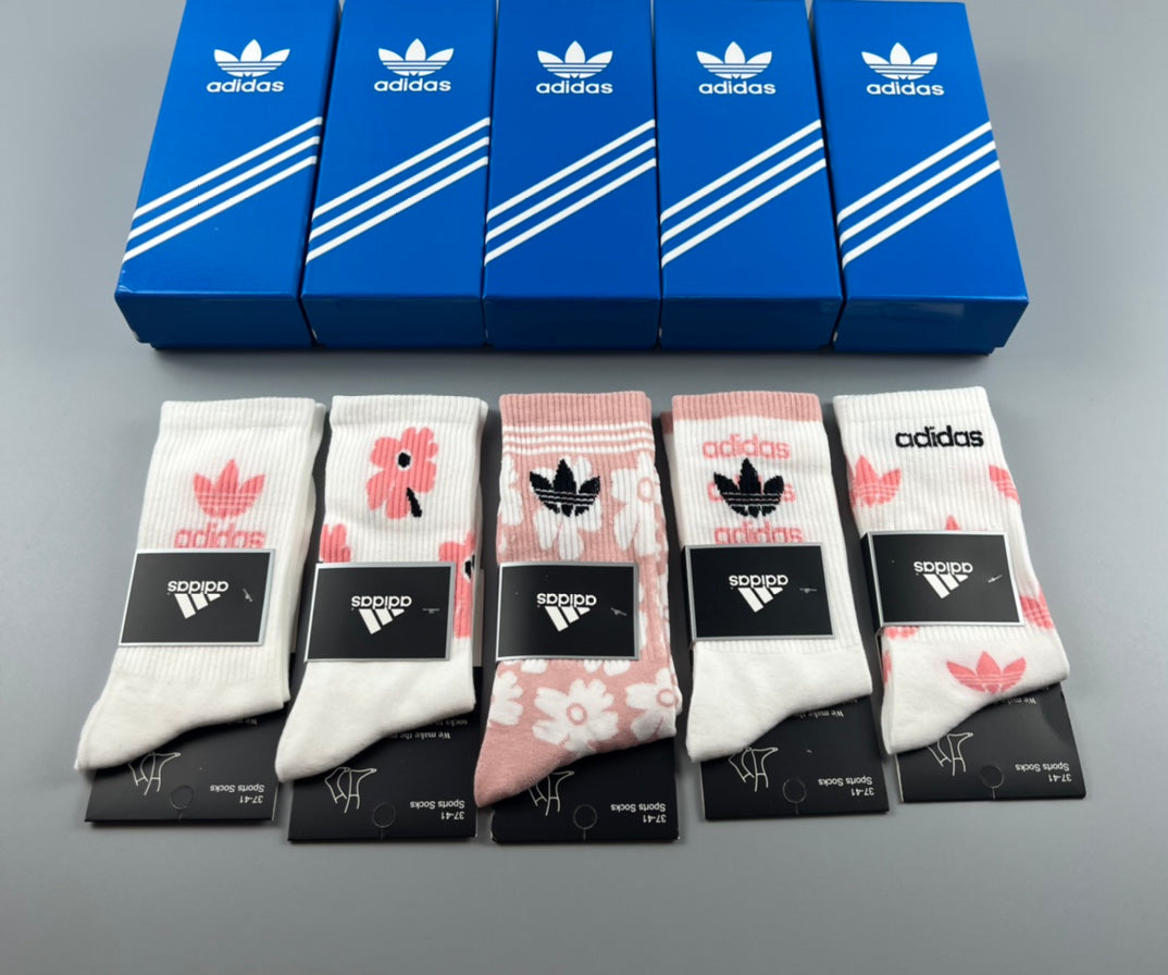 Adidas Cotton Men's Boxer Briefs - 5-Piece Box