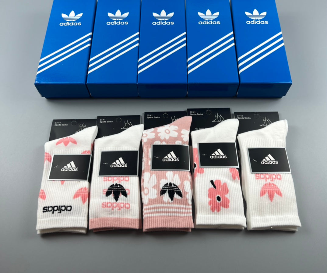 Adidas Cotton Men's Boxer Briefs - 5-Piece Box