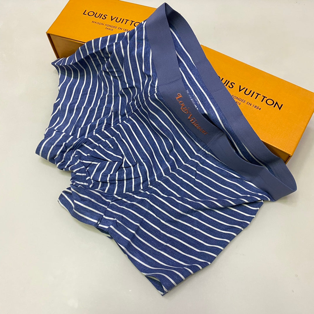 Louis Vuitton Modal Striped Men's Underwear - 3-Piece Box
