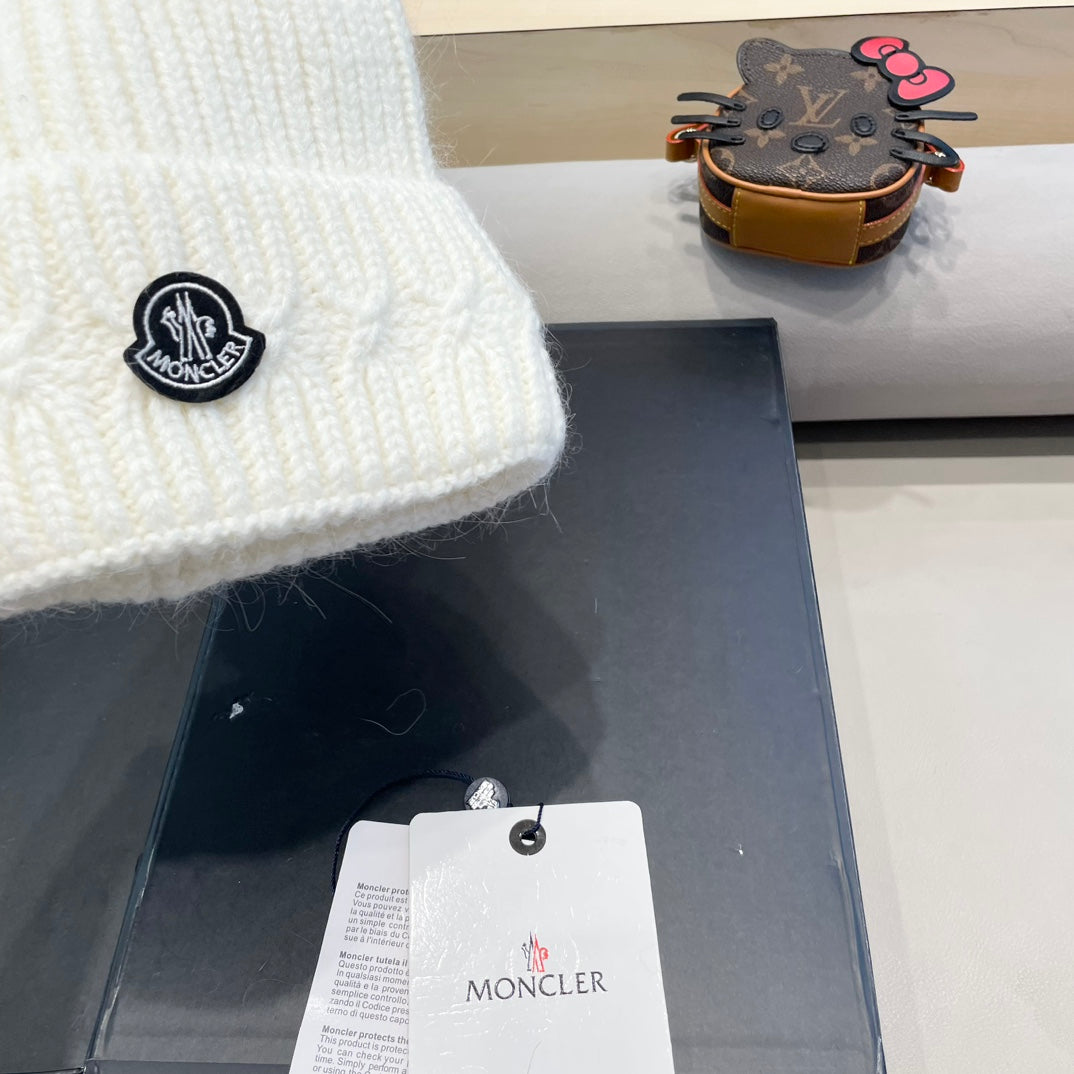 Moncler Plush Beanie - image 4