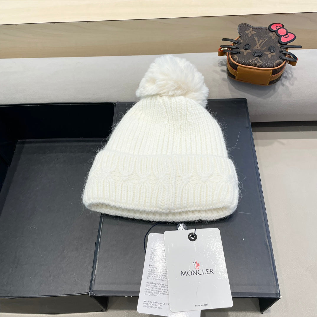Moncler Plush Beanie - image 6