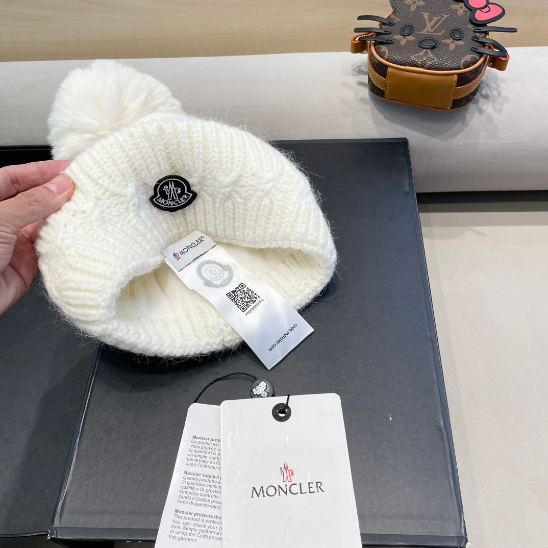 Moncler Plush Beanie - image 8